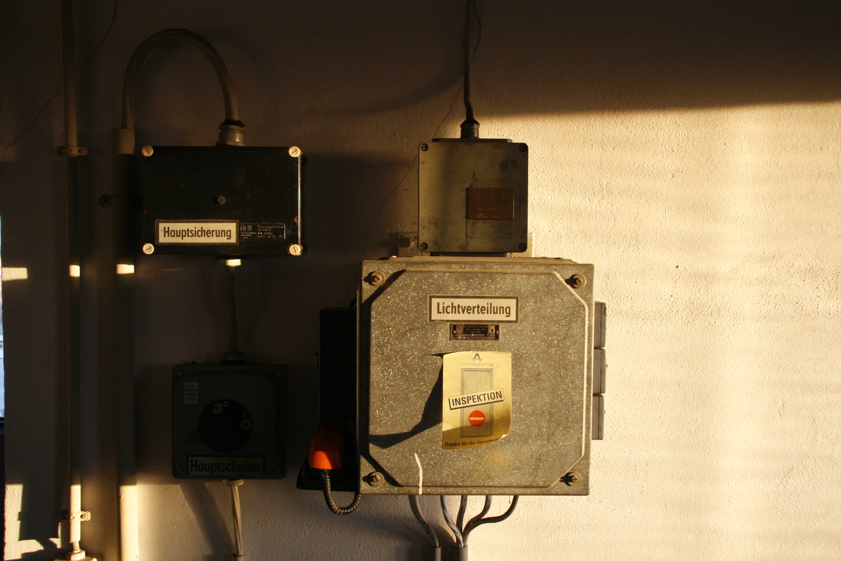 Ehem LVZ Druckerei Hermann Duncker Lichtverteilung Inspektion 5602