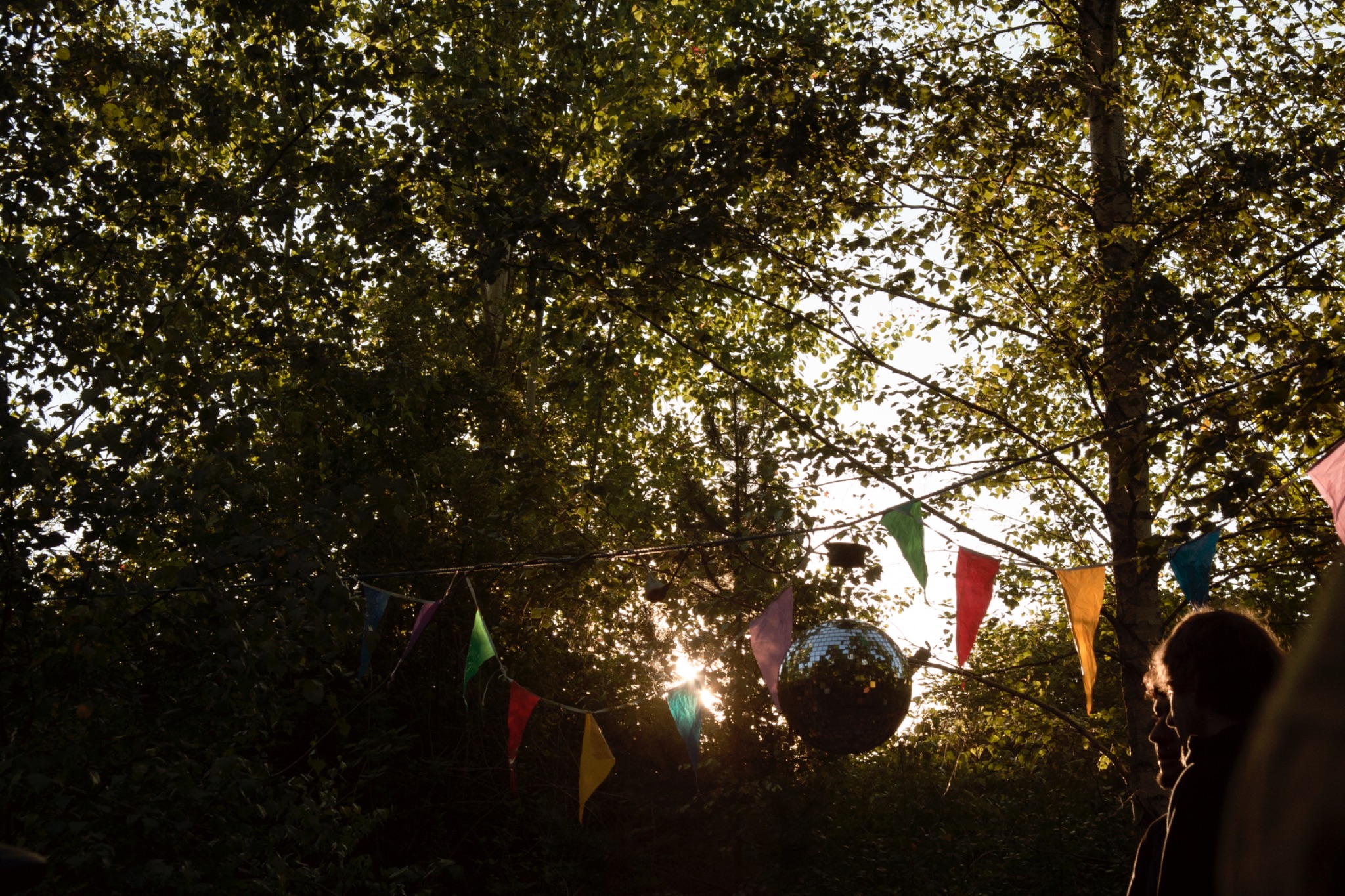 Party von Luke und Froebi an der Bruecke Richard Lehmann Strasse 31511